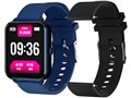 SmartWatch P18 ARW-P18JP-NV [�l�C�r�[]