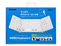 MOBO Keyboard 2 AM-K2TF83J/SLW [�V���o�[/�z���C�g]