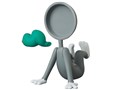UDF TOM and JERRY SERIES 3 TOM (Head in the shape of the pan) and JERRY (In the Vinyl Hose)