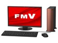 FMV ESPRIMO DH�V���[�Y WD2/F3 KC_WD2F3_A060 ����LAN�ECore i7�E16GB�������ESSD 256GB+HDD 3TB�E21.5�^�t���EOffice���ڃ��f�� [���^���b�N�u���E��]