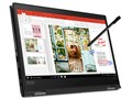 ThinkPad X13 Yoga Gen 1 Windows 10 Pro�ECore i5 10210U�E8GB�������[�E256GB SSD�E13.3�^�t��HD�t������ �}���`�^�b�`�Ή� 20SXS0TF00 SIM�t���[