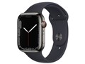 Apple Watch Series 7 GPS+Cellular���f�� 45mm MNAX3J/A [�O���t�@�C�g�X�e�����X�X�`�[���P�[�X/�~�b�h�i�C�g�X�|�[�c�o���h]