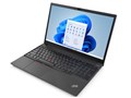 ThinkPad E15 Gen 3 価格.com限定・AMD Ryzen 7 5800U・16GBメモリー・512GB SSD・15.6型フルHD液晶搭載 プレミアム3 20YJCTO1WW
