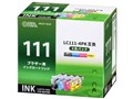 INK-B111B-4P [�u���U�[�p LC111-4PK 4�F�p�b�N]