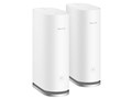 HUAWEI WiFi Mesh 7 2���j�b�g���f�� [�z���C�g]
