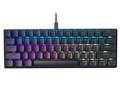 S.T.R.I.K.E. 6 60% RGB Mechanical Keyboard KS63NMUSBL000-0J [�u���b�N]