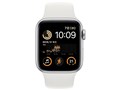 Apple Watch SE ��2���� GPS���f�� 40mm MNJV3J/A [�V���o�[/�z���C�g�X�|�[�c�o���h]