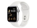 Apple Watch SE ��2���� GPS���f�� 40mm MNJV3J/A [�V���o�[/�z���C�g�X�|�[�c�o���h]