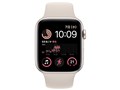 Apple Watch SE ��2���� GPS���f�� 44mm MNJX3J/A [�X�^�[���C�g�X�|�[�c�o���h]