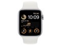 Apple Watch SE ��2���� GPS���f�� 44mm MNK23J/A [�V���o�[/�z���C�g�X�|�[�c�o���h]