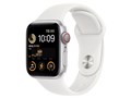 Apple Watch SE ��2���� GPS+Cellular���f�� 40mm MNPP3J/A [�V���o�[/�z���C�g�X�|�[�c�o���h]