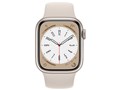 Apple Watch Series 8 GPS���f�� 41mm MNP63J/A [�X�^�[���C�g�X�|�[�c�o���h]