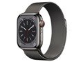 Apple Watch Series 8 GPS+Cellular���f�� 41mm MNJM3J/A [�O���t�@�C�g�X�e�����X�X�`�[���P�[�X/�O���t�@�C�g�~���l�[�[���[�v]