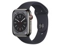 Apple Watch Series 8 GPS+Cellular���f�� 45mm MNKU3J/A [�O���t�@�C�g�X�e�����X�X�`�[���P�[�X/�~�b�h�i�C�g�X�|�[�c�o���h]