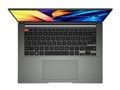 Vivobook S 14X OLED M5402RA Ryzen 7/512GB SSD/16GB������/14.5�^�L�@EL/WPS Office 2 Standard Edition���ڃ��f�� M5402RA-M9063W/S [�~�b�h�i�C�g�u���b�N]