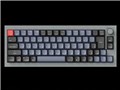 Q2 QMK Custom Mechanical Keyboard �m�u�o�[�W���� Q2-N2-JIS �� [�V���o�[�O���[]