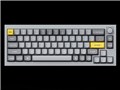 Q2 QMK Custom Mechanical Keyboard �m�u�o�[�W���� Q2-N1-US �Ԏ� [�V���o�[�O���[]