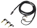 V14 3in1 Cable Black QDC-CABLE-V14-3IN1-BLK �~�j�v���O/2.5mm(4��)/4.4mm�o�����X(5��)��2�s�� [Black 1.2m]