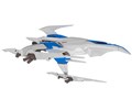 �_���C�A�X 1/144 �V���o�[�z�[�N 3F-1B SPACE FIGHTER 2P COLOR