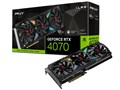 GeForce RTX 4070 12GB XLR8 �Q�[�~���O VERTO EPIC-X RGB �g���v���t�@�� VCG407012TFXXPB1 [PCIExp 12GB]