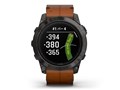 epix Pro (Gen 2) 51mm 010-02804-71 [Ti Carbon Gray DLC/Chestnut Leather Band]