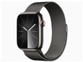 Apple Watch Series 9 GPS+Cellular���f�� 45mm MRMX3J/A [�O���t�@�C�g�~���l�[�[���[�v]