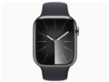 Apple Watch Series 9 GPS+Cellular���f�� 45mm MRMV3J/A [�O���t�@�C�g�X�e�����X�X�`�[���P�[�X/�~�b�h�i�C�g�X�|�[�c�o���h S/M]