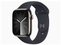 Apple Watch Series 9 GPS+Cellular���f�� 45mm MRMV3J/A [�O���t�@�C�g�X�e�����X�X�`�[���P�[�X/�~�b�h�i�C�g�X�|�[�c�o���h S/M]