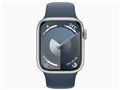 Apple Watch Series 9 GPS���f�� 41mm MR913J/A [�V���o�[/�X�g�[���u���[�X�|�[�c�o���h M/L]