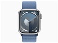 Apple Watch Series 9 GPS���f�� 41mm MR923J/A [�V���o�[/�E�C���^�[�u���[�X�|�[�c���[�v]