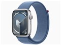 Apple Watch Series 9 GPS���f�� 45mm MR9F3J/A [�V���o�[/�E�C���^�[�u���[�X�|�[�c���[�v]