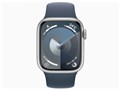 Apple Watch Series 9 GPS+Cellular���f�� 41mm MRHV3J/A [�V���o�[/�X�g�[���u���[�X�|�[�c�o���h S/M]