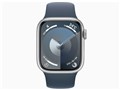 Apple Watch Series 9 GPS+Cellular���f�� 41mm MRHW3J/A [�V���o�[/�X�g�[���u���[�X�|�[�c�o���h M/L]