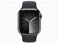 Apple Watch Series 9 GPS+Cellular���f�� 41mm MRJ93J/A [�O���t�@�C�g�X�e�����X�X�`�[���P�[�X/�~�b�h�i�C�g�X�|�[�c�o���h M/L]