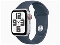 Apple Watch SE ��2���� GPS+Cellular���f�� 40mm MRGJ3J/A [�V���o�[/�X�g�[���u���[�X�|�[�c�o���h S/M]