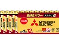 アルカリ乾電池 単4形 12本パック LR03GR/12S