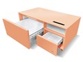 SAPPHIRE by LOOZER SMART TABLE STB80 [APRICOT]