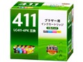 INK-B411-4P [�u���U�[�p LC411-4PK 4�F�p�b�N]