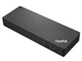 ThinkPad ���j�o�[�T�� Thunderbolt 4 �h�b�N 40B00135JP [�u���b�N/���b�h]
