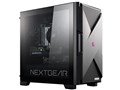 NEXTGEAR JG-A7G7A Ryzen 7 7800X3D/RTX 4070Ti SUPER/16GBメモリ/1TB NVMe Gen4 SSD搭載モデル #JGA7G7AB6ADCW102DEC