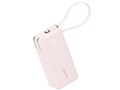 Power Bank (10000mAh Fusion Built-In USB-C �P�[�u��) A1637N51 [�s���N]