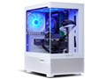 LEVEL�� Ryzen 5 4500/RX 6600/16GB������/500GB NVMe M.2 SSD/LEVEL-M2P5-R45-DPX-WHITE [�z���C�g]