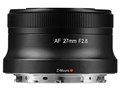 7Artisans 27mm F2.8 AF APS-C 2728ZB-AF �u���b�N [�j�R��Z�p]