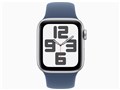Apple Watch SE ��2���� GPS���f�� 40mm MXEC3J/A [�V���o�[�E�f�j���X�|�[�c�o���h S/M]