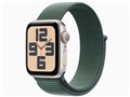 Apple Watch SE ��2���� GPS���f�� 40mm MXEH3J/A [�X�^�[���C�g�E���C�N�O���[���X�|�[�c���[�v]