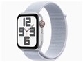 Apple Watch SE ��2���� GPS+Cellular���f�� 44mm MXGR3J/A [�V���o�[�E�u���[�N���E�h�X�|�[�c���[�v]