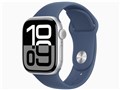 Apple Watch Series 10 GPS+Cellular���f�� 42mm MWX33J/A [�V���o�[�E�f�j���X�|�[�c�o���h S/M]