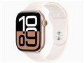 Apple Watch Series 10 GPS���f�� 46mm MWWT3J/A [���[�Y�S�[���h�E���C�g�u���b�V���X�|�[�c�o���h S/M]