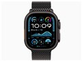 Apple Watch Ultra 2 GPS+Cellular���f�� 49mm MX5U3J/A [�u���b�N�E�u���b�N�`�^�j�E���~���l�[�[���[�v M]