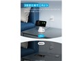MagGo Wireless Charger (2-in-1 Dock Stand) A25M7521 [�z���C�g]